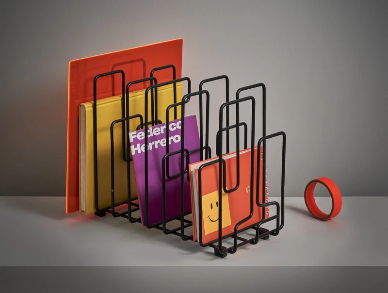 Maze In The Neighbourhood Magazine Holder, Black 5 Maze In The Neighbourhood Magazine Holder, Black - Image 3