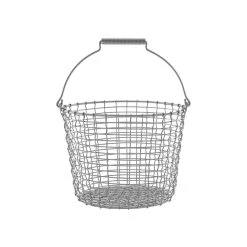 Korbo Bucket 16 Wire Basket, Acid Proof Stainless Steel