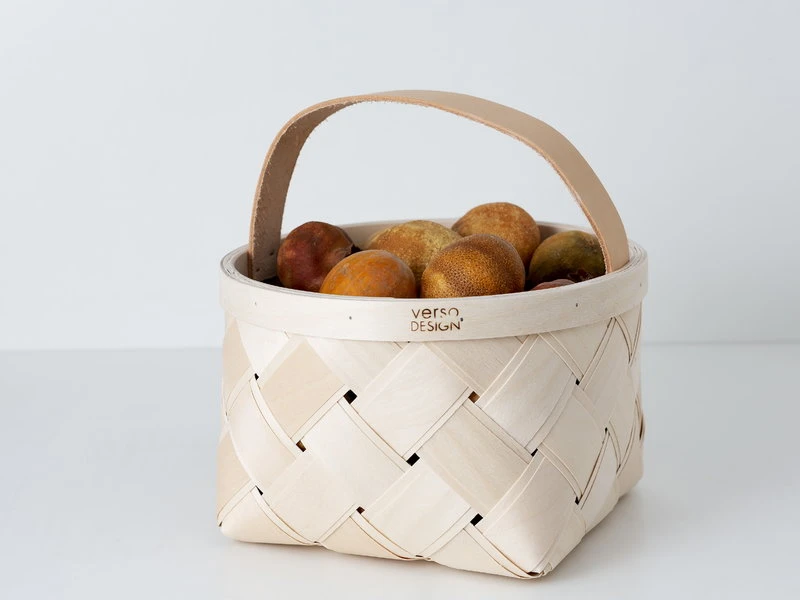 Verso Design Lastu Mushroom Basket, Round, S 3 Verso Design Lastu Mushroom Basket, Round, S - Image 2
