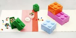 Room Copenhagen Lego Storage Brick 1, Round, White 10 Room Copenhagen Lego Storage Brick 1, Round, White -Vitra Shop LEGO Lifestyle image10 2015 1