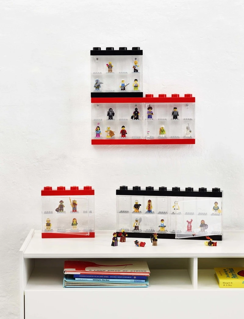 Room Copenhagen Lego Minifigure Display Case 8, Black - Image 4