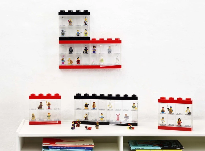 Room Copenhagen Lego Minifigure Display Case 8, Black - Image 6