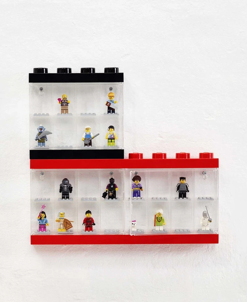 Room Copenhagen Lego Minifigure Display Case 8, Black - Image 3