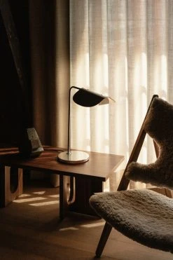 Menu Knitting Chair, Oak - Nature Sheepskin 16 Menu Knitting Chair, Oak - Nature Sheepskin -Vitra Shop MENU Wing Table Lamp Androgyne Lounge Table Knitting Lounge Chair