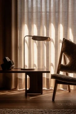 Menu Knitting Chair, Oak - Nature Sheepskin 19 Menu Knitting Chair, Oak - Nature Sheepskin -Vitra Shop MENU Wing Table Lamp Androgyne Lounge Table Knitting Lounge Chair 3