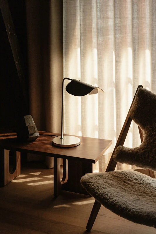 Menu Knitting Chair, Oak - Nature Sheepskin 7 Menu Knitting Chair, Oak - Nature Sheepskin - Image 5