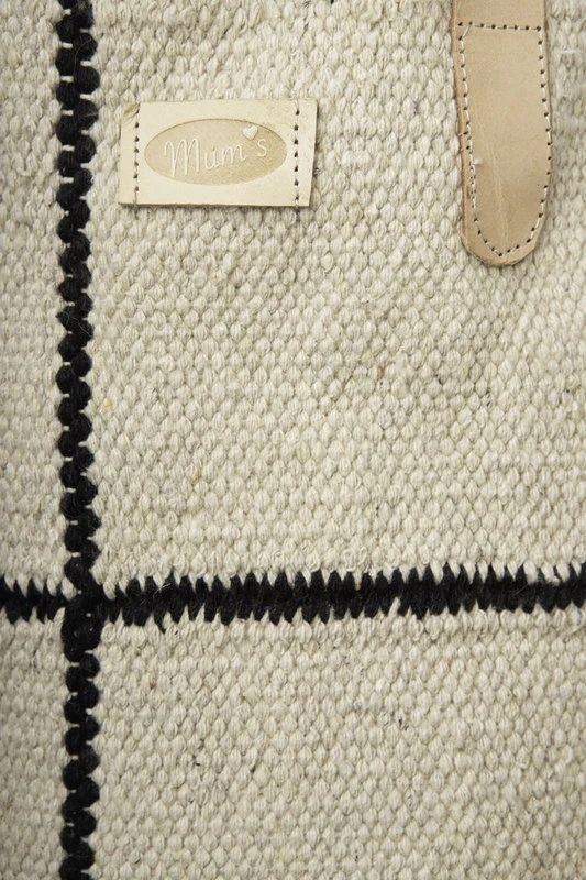 MUM's Big Mama Fabric Basket, White - Image 2