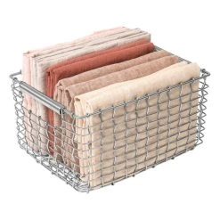 Korbo Rectangular 15 Wire Basket, Acid Proof Steel 10 Korbo Rectangular 15 Wire Basket, Acid Proof Steel -Vitra Shop Rectangular Pillowcases EE 3