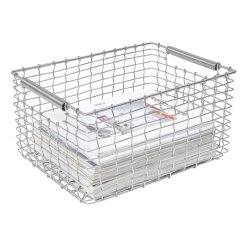 Korbo Rectangular 15 Wire Basket, Acid Proof Steel 11 Korbo Rectangular 15 Wire Basket, Acid Proof Steel -Vitra Shop Rectangular magazines EE 3