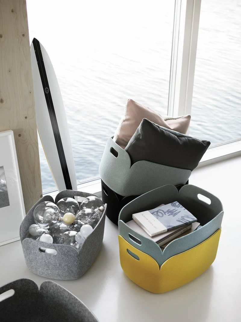 Muuto Restore Storage Basket, Black - Image 2