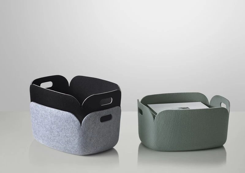 Muuto Restore Storage Basket, Black - Image 3