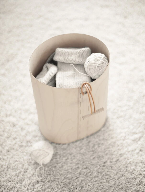 Tuulia Penttilä Round Basket, S, Short Straps - Image 3