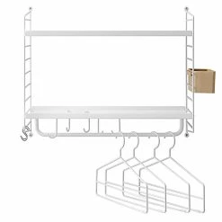 String Furniture String Hallway Set, White
