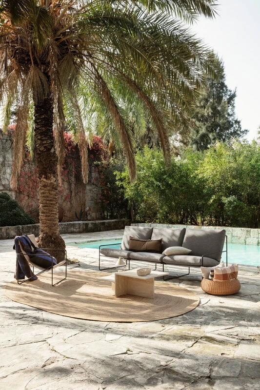 Ferm LIVING Braided Basket, Low - Image 3