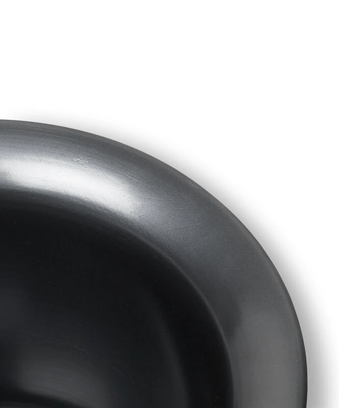Ferm LIVING Spun Alu Basket, Low, Black Aluminium 4 Ferm LIVING Spun Alu Basket, Low, Black Aluminium - Image 2